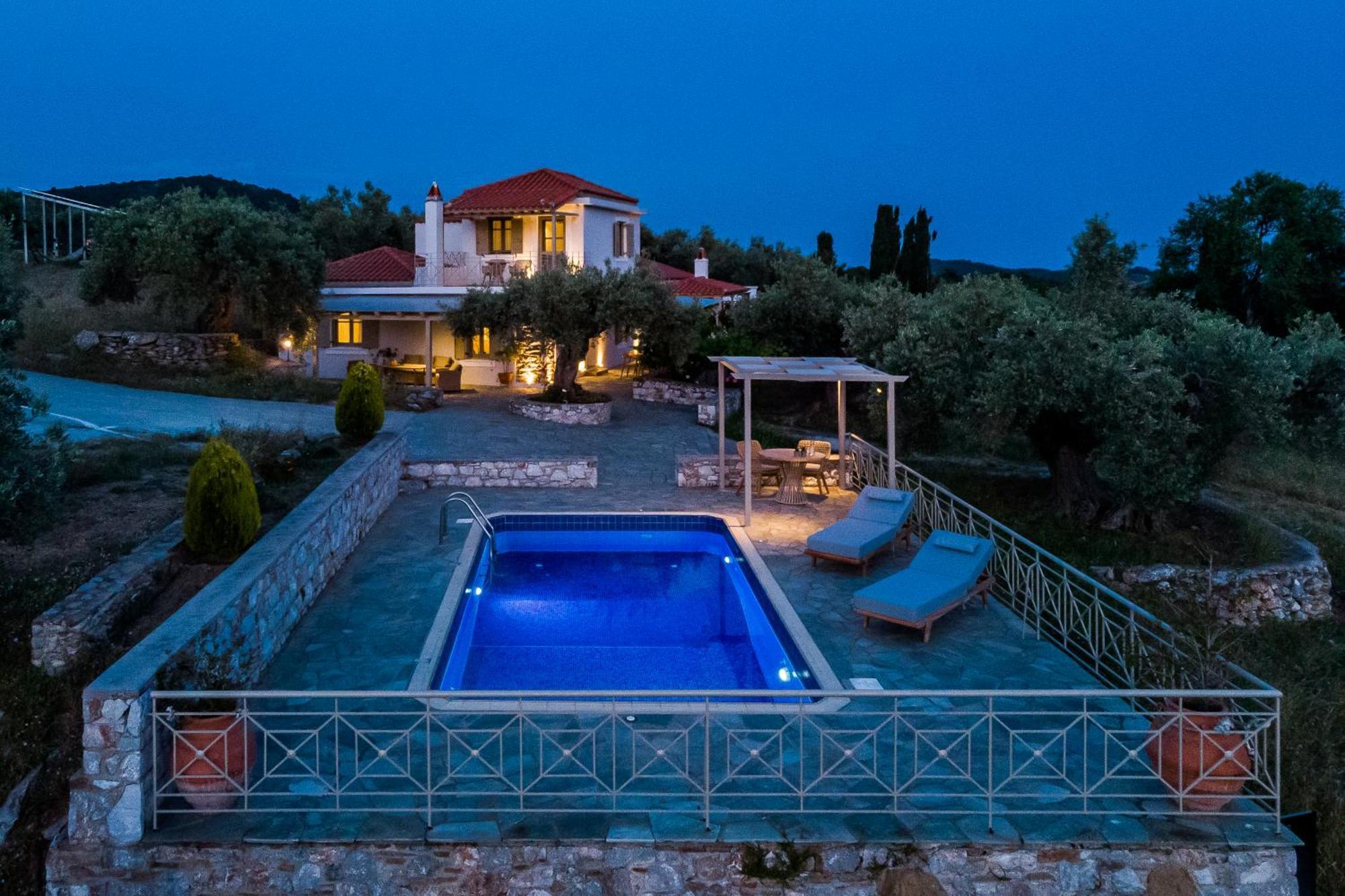 Villa Nektaria Alikias ภายนอก รูปภาพ