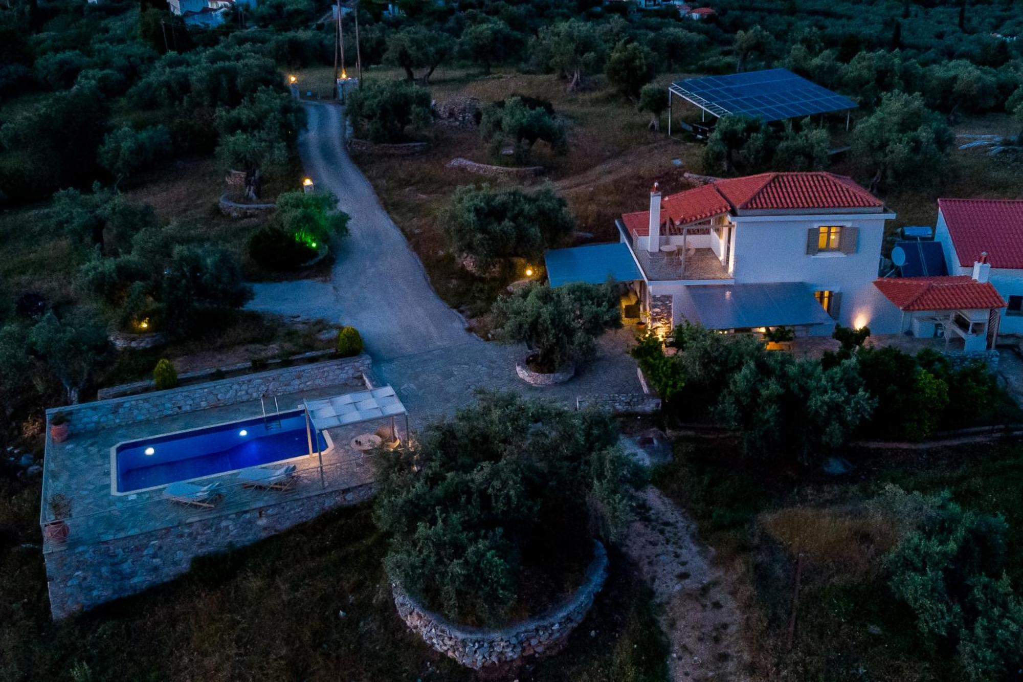 Villa Nektaria Alikias ภายนอก รูปภาพ