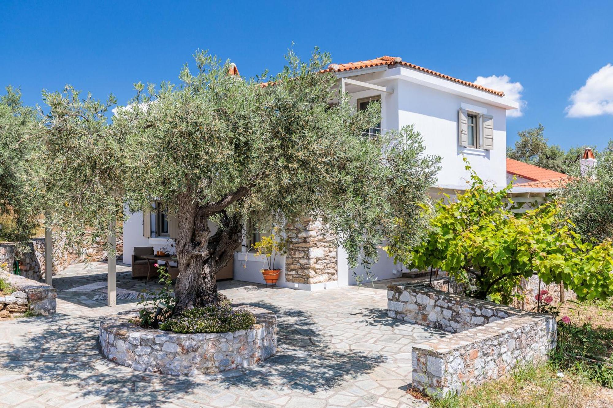 Villa Nektaria Alikias ภายนอก รูปภาพ