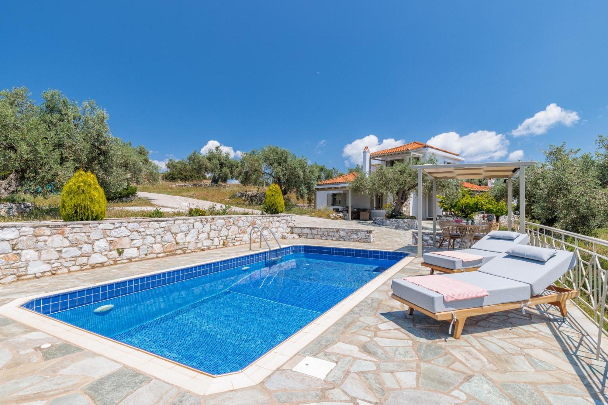 Villa Nektaria Alikias ภายนอก รูปภาพ