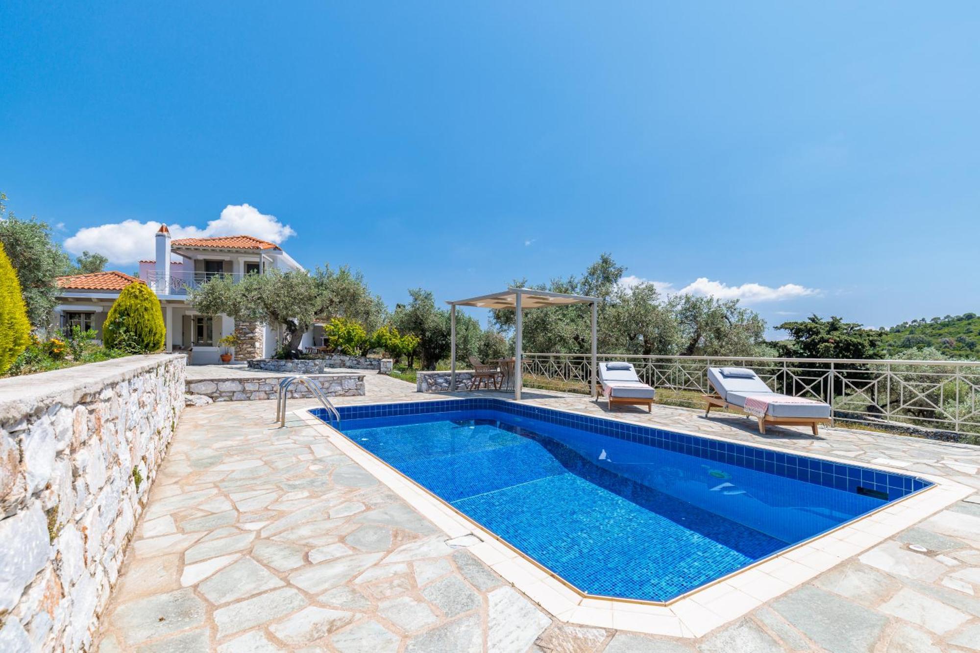 Villa Nektaria Alikias ภายนอก รูปภาพ