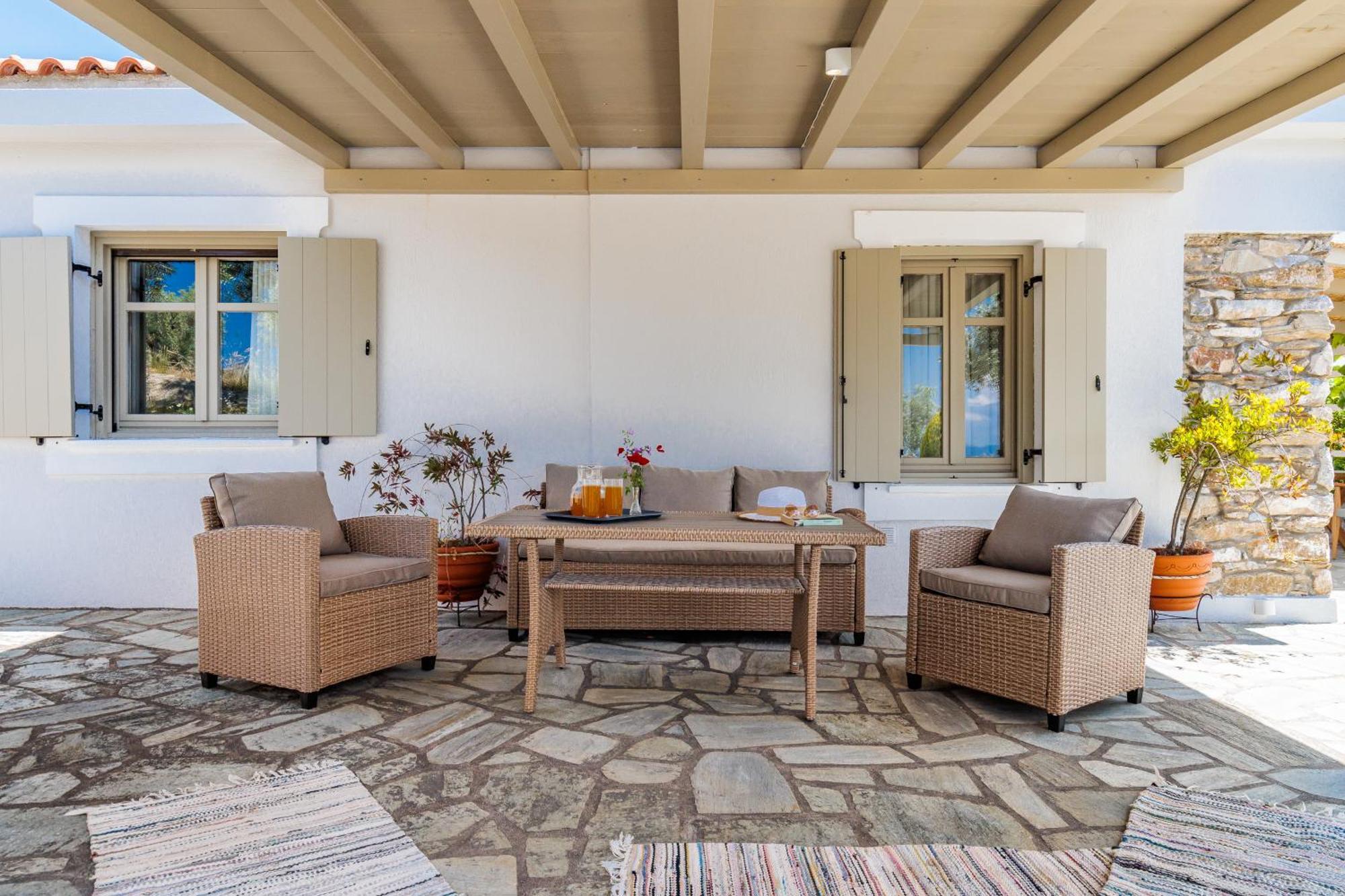 Villa Nektaria Alikias ภายนอก รูปภาพ